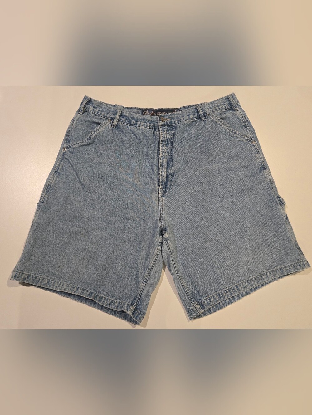 Canyon River Blues Light Wash Denim Shorts Size 40